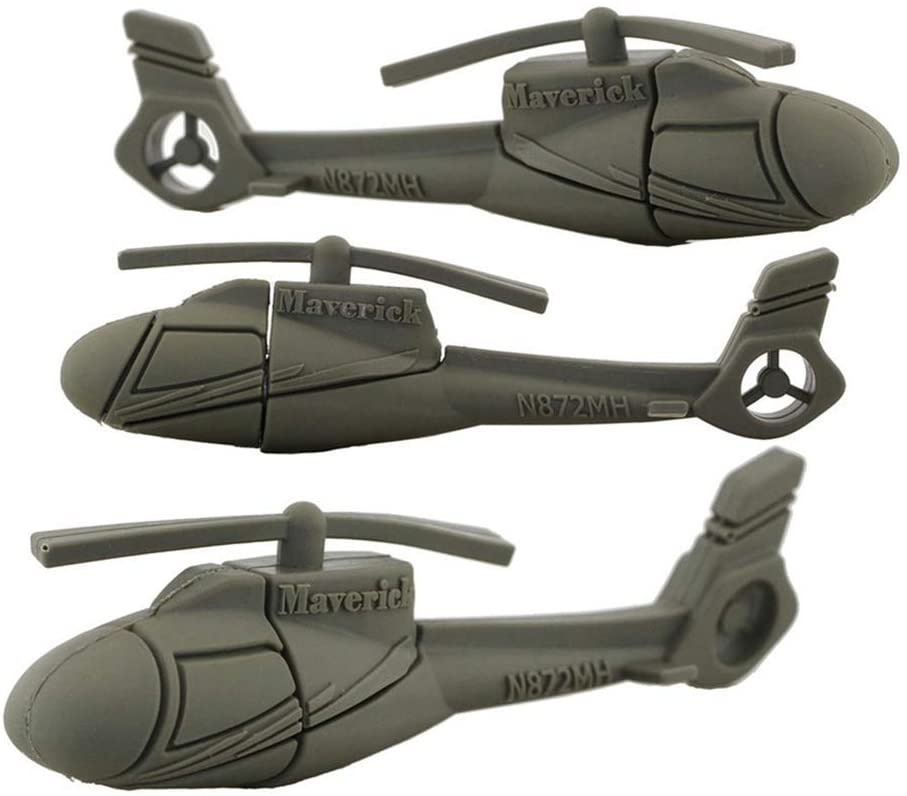 helicopter customized pvc usb